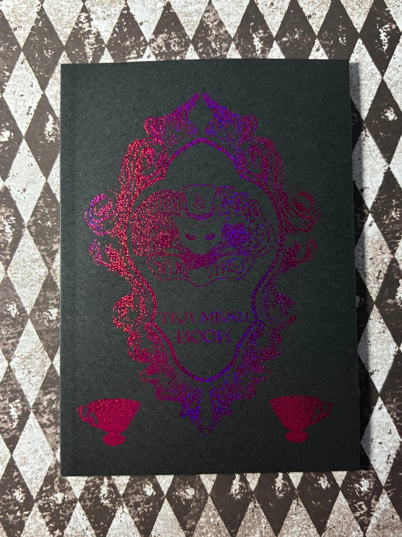 Tea Book09 -Tea Menu Book- - 摄影集 - 纸 黑色