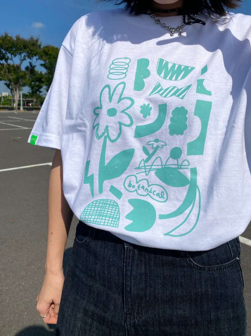 追加到货 Botanical Garden 植物园mint color UA T-shirt 现货 - 女装 T 恤 - 棉．麻 