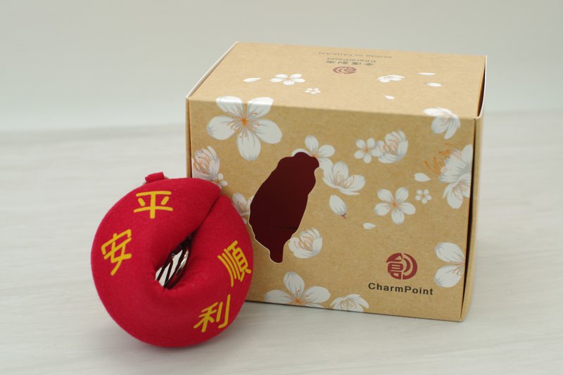 【钱母包:平安顺利 金/银】直径6.5厘米/放平安符/自带/祝所有人 - 零钱包 - 棉．麻 
