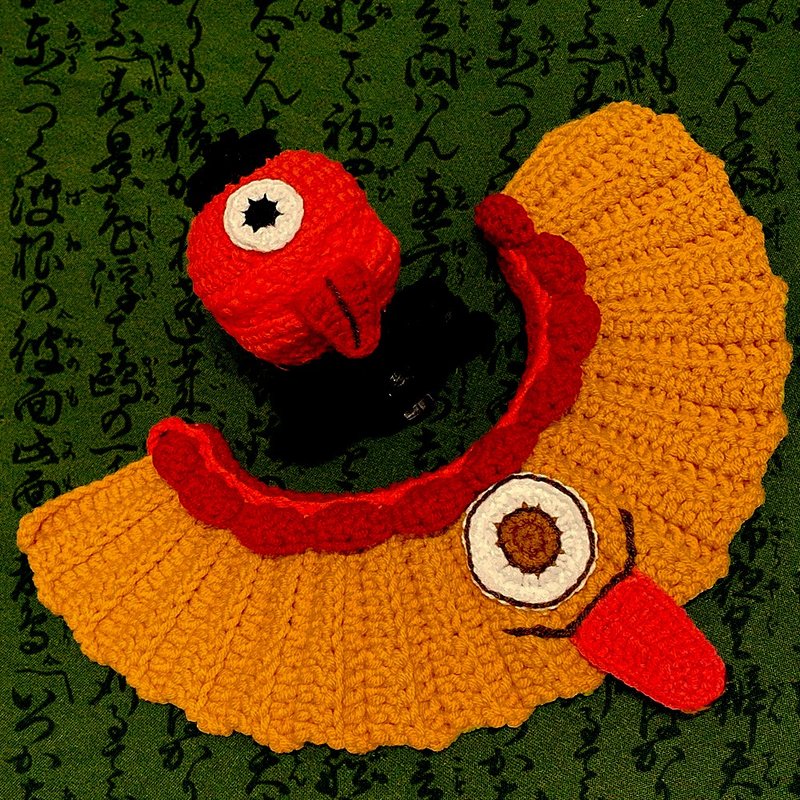 糜特宠物领巾|妖怪系列 灯笼妖 伞妖|妖怪可配成套  狗猫皆可变身 - 其他 - 棉．麻 