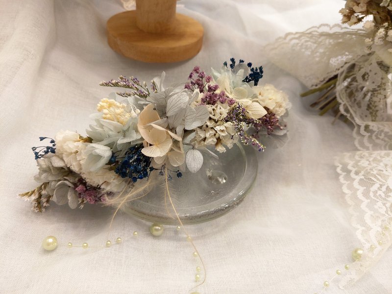 漫森态 新娘花排 不凋花排 - 干燥花/捧花 - 植物．花 多色