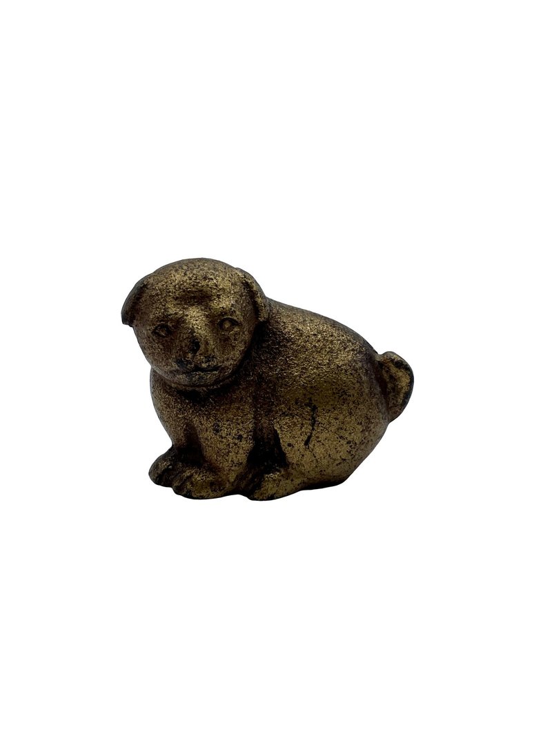 可爱小狗・黄铜老件 - 摆饰 - 铜/黄铜 金色