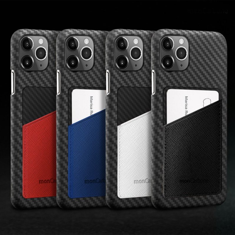 【Apple新品】热卖手机壳 皮革口袋手机壳/套 iPhone 11系列 - 手机壳/手机套 - 碳纤维 多色