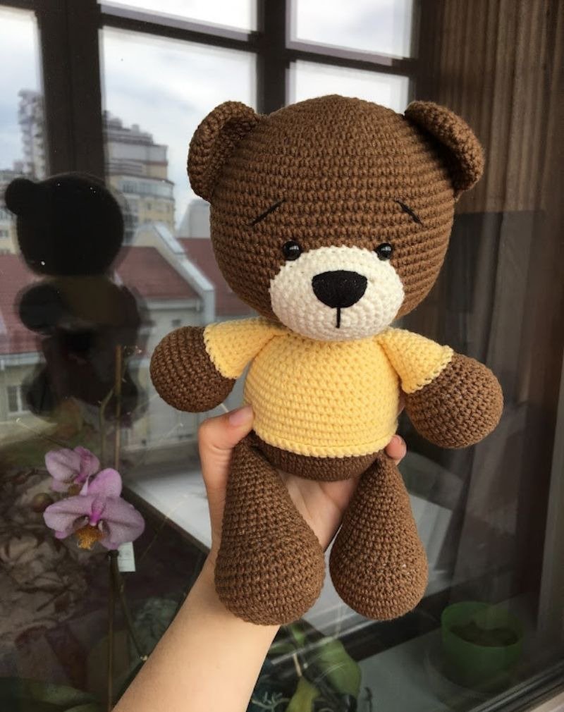 Teddy bear handmade,  bear for baby, unique teddy bear - 玩具/玩偶 - 其他材质 