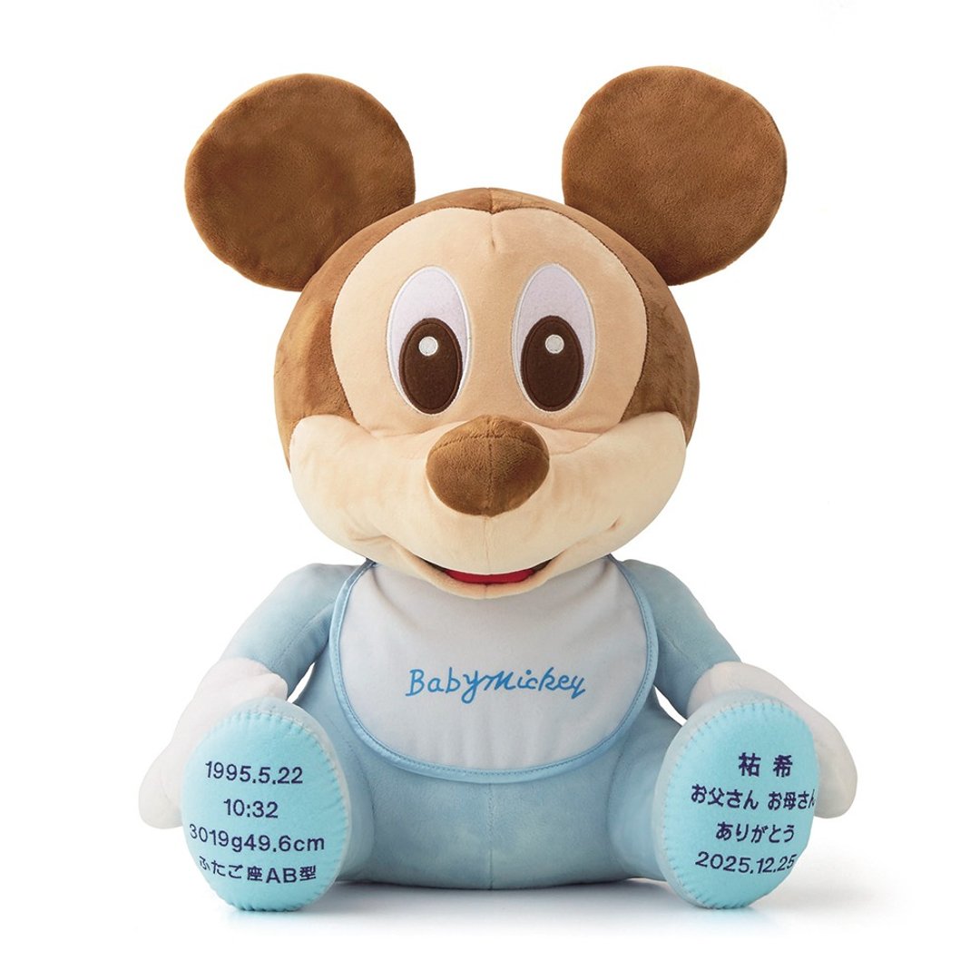 婚礼推荐日本迪士尼谢亲礼米奇米妮重量娃娃Baby Mickey - 玩具/玩偶 - 聚酯纤维 多色