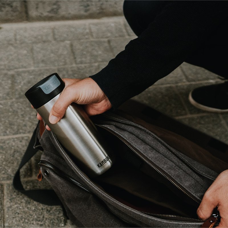 OLYMPUS Snapclean不锈钢保温杯 17oz (500ml) - 砂光色 - 保温瓶/保温杯 - 不锈钢 银色