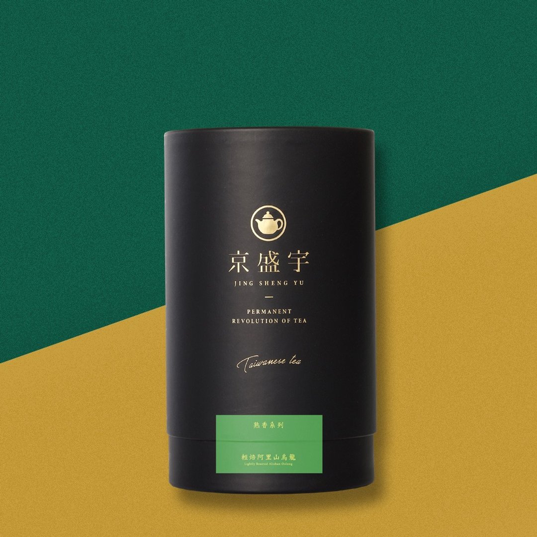 京盛宇【茶叶】轻焙阿里山乌龙200g-品味罐 - 茶 - 新鲜食材 绿色