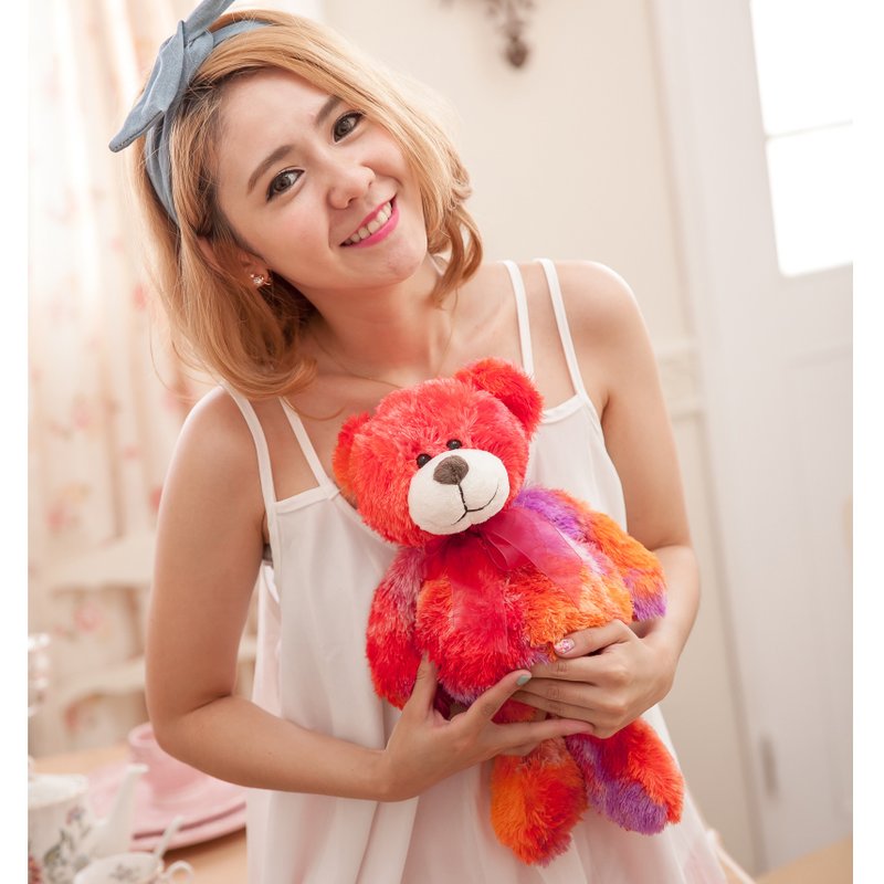 CANDY BEAR  18寸QQ糖熊 - 玩偶/公仔 - 聚酯纤维 多色