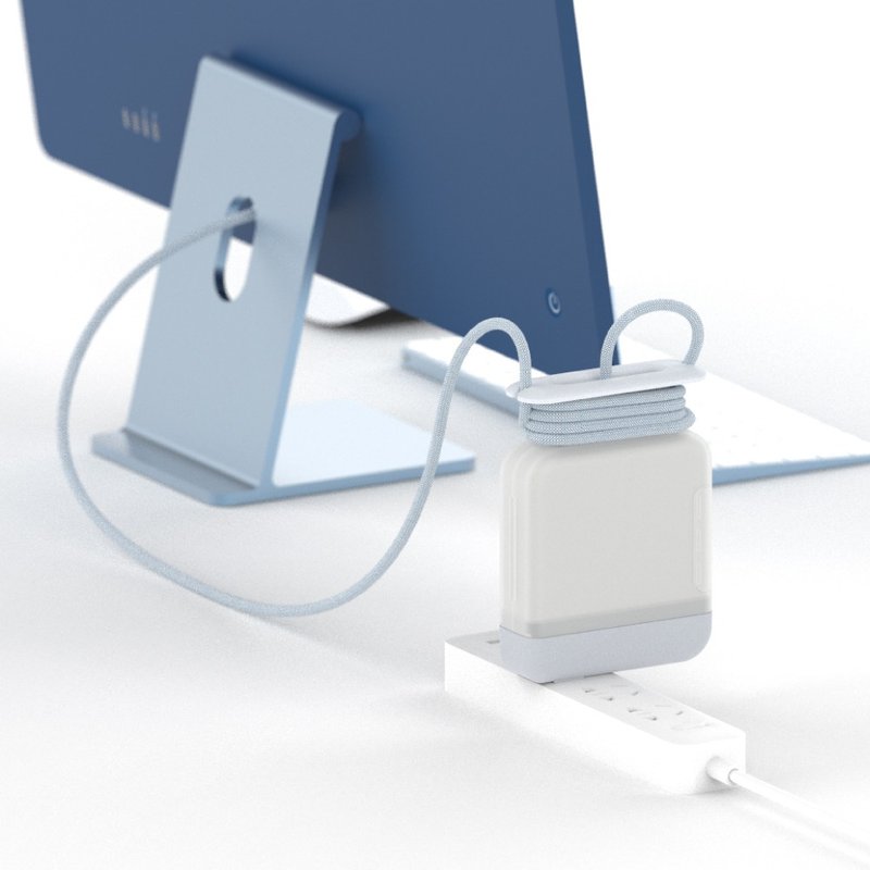 活动出清价 for iMac 24寸 原厂充电器线材收纳保护壳 143W - 电脑配件 - 其他材质 白色