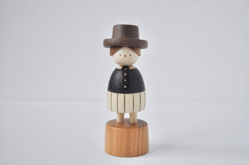 夏日女孩 2025 6 - 玩偶/公仔 - 木头 白色