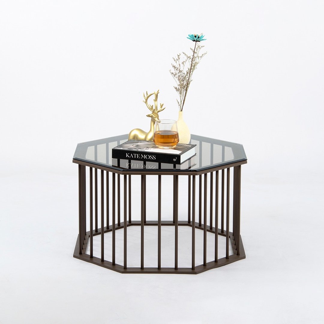 八方茶几 (二色) - 其他家具 - 其他金属 透明