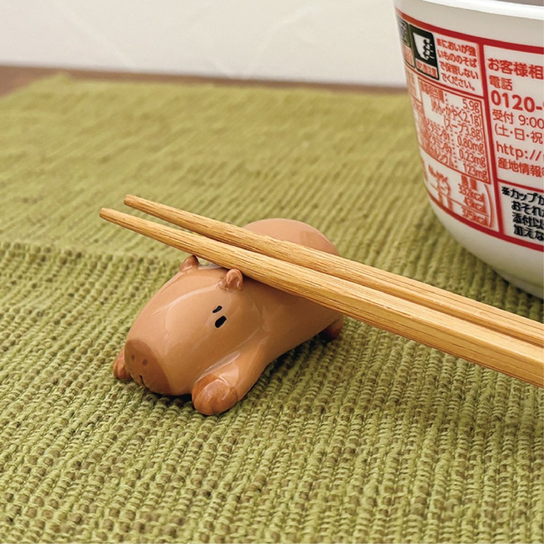 日本Decole 餐具 - 治愈系水豚 - 茶具/茶杯 - 陶 