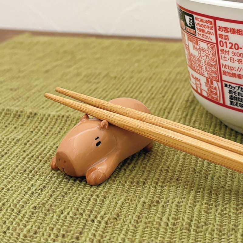 日本Decole 餐具 - 治愈系水豚 - 茶具/茶杯 - 陶 