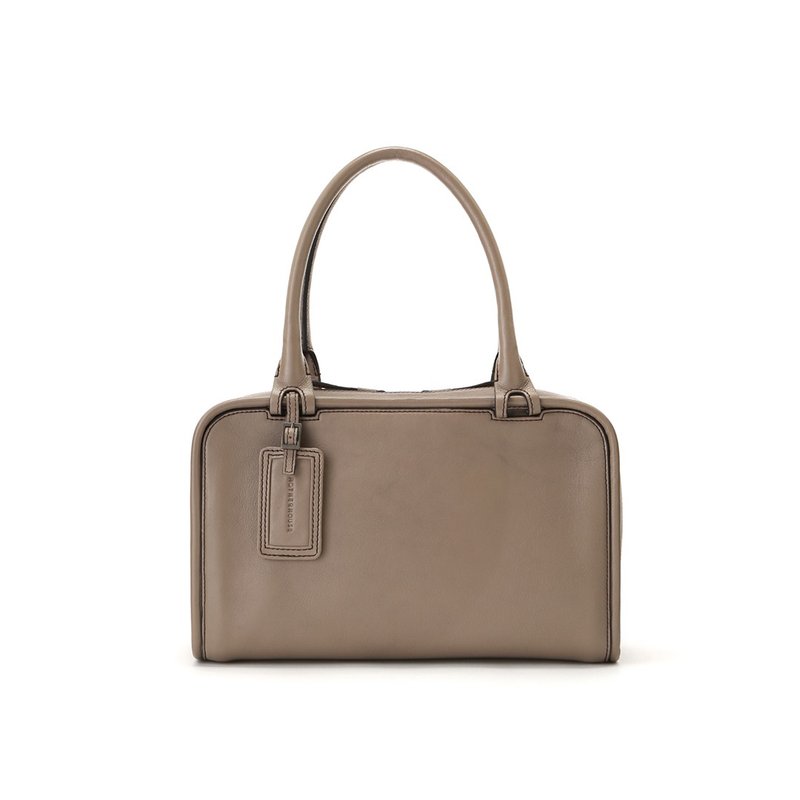 Ren 两用手提包-浅褐色 - 手提包/手提袋 - 真皮 卡其色