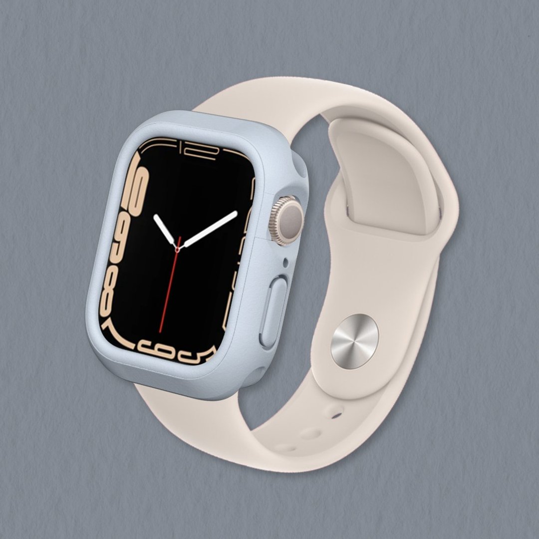 Apple Watch SE3/9/8/SE2/7/6/SE/5/4 边框保护壳-循环灰 - 数码小物 - 其他材质 灰色