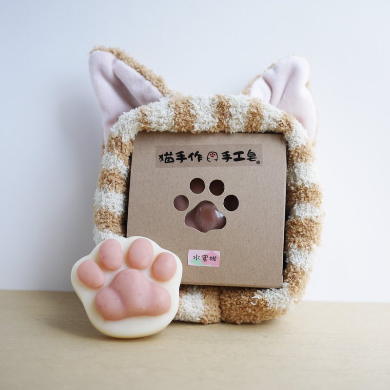 萌耳猫掌组 | 猫耳发带 + 大猫掌皂 | 猫手作 - 肥皂/手工皂 - 植物．花 