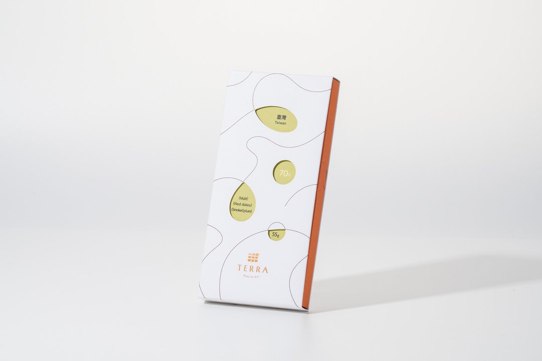 TERRA 单一产区80%黑巧克力 - 台湾 - 巧克力 - 新鲜食材 咖啡色