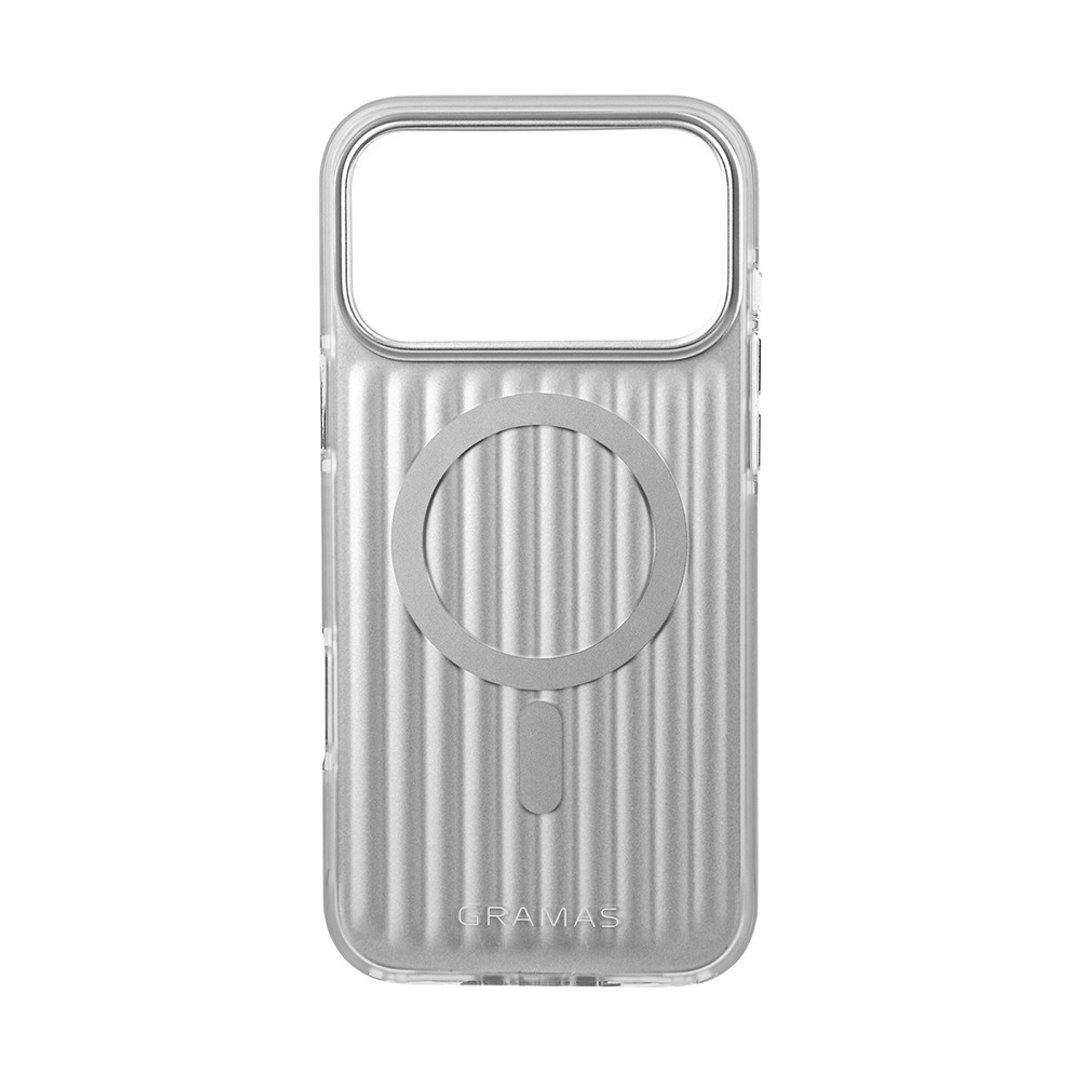 iPhone 17 Pro/17 Pro Max Rib 磁吸防摔壳-银 - 手机壳/手机套 - 塑料 银色