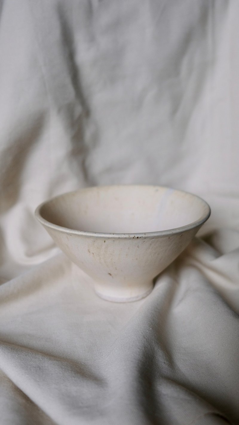 流星一样的米白碗 - 碗 - 陶 