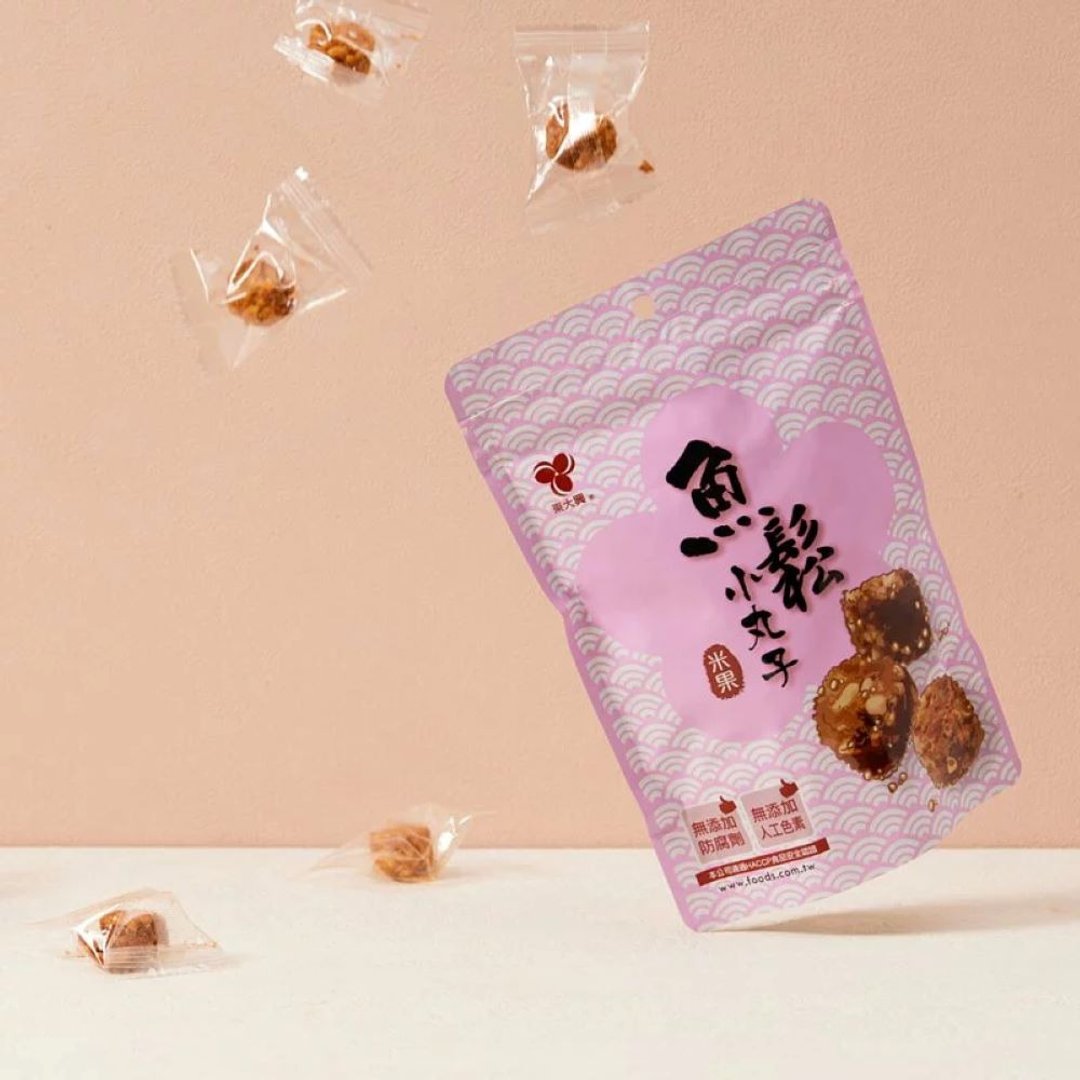 原味鱼松小丸子60g - 零食/点心 - 其他材质 