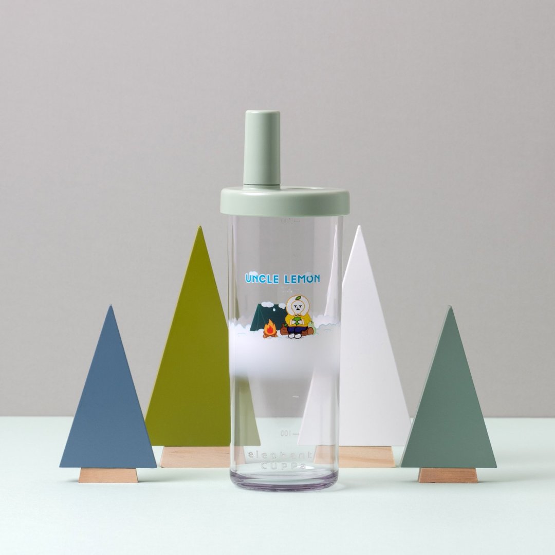 柠檬大叔大象杯(720ml) - 其他杯子 - 环保材料 绿色