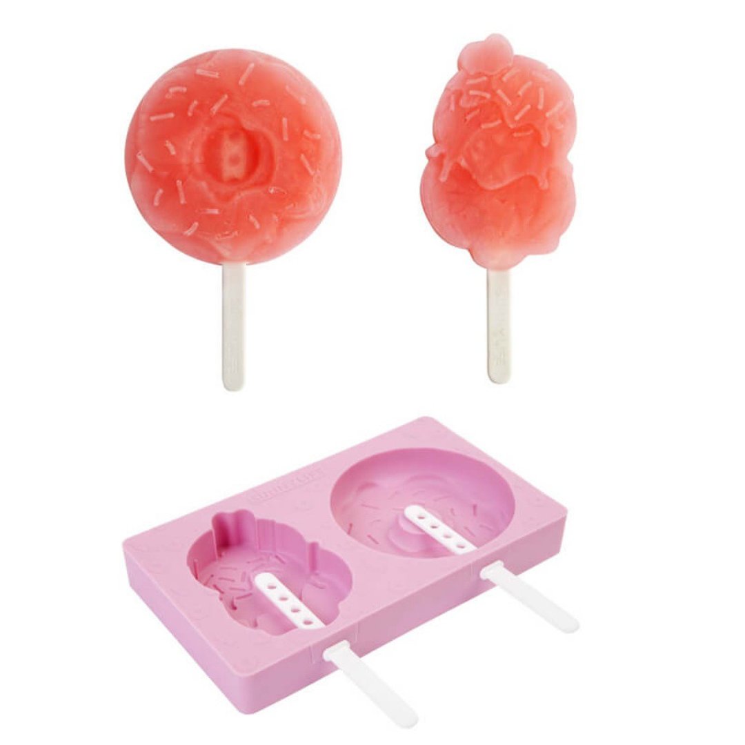 【派对商品】SUNNYLIFE 甜滋滋造型冰棒模 - 其他 - 硅胶 粉红色
