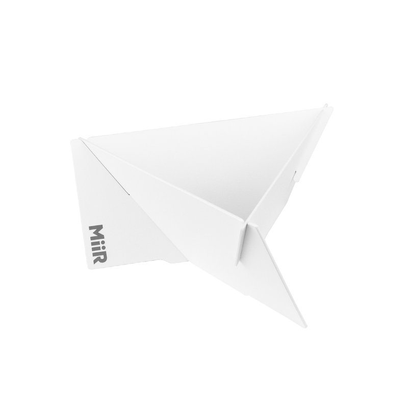 MiiR Pourigami 不锈钢 三片式 便携 随行 咖啡滤杯 - 时尚白 - 咖啡壶/周边 - 不锈钢 白色