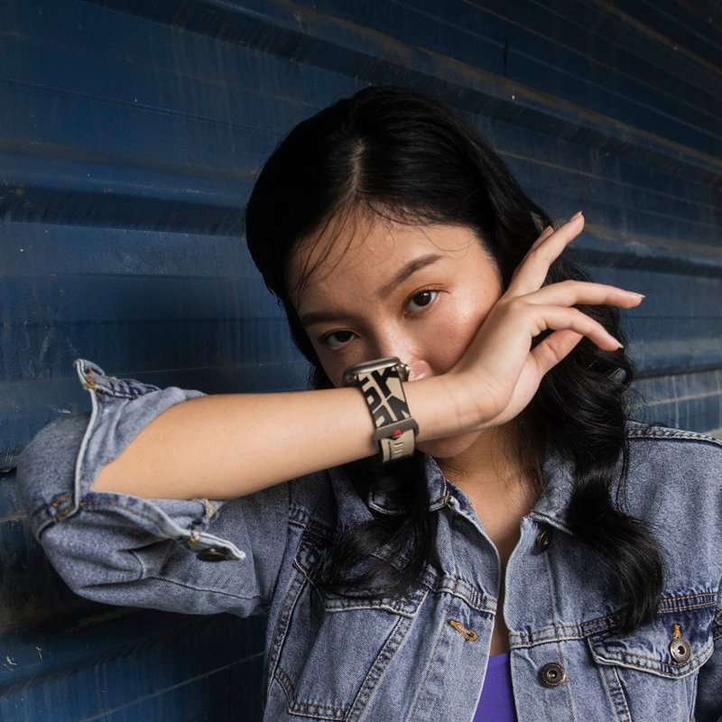 Apple Watch 42/44/45/49mm Spunk 潮风格防水表带(3色) - 表带 - 其他材质 多色