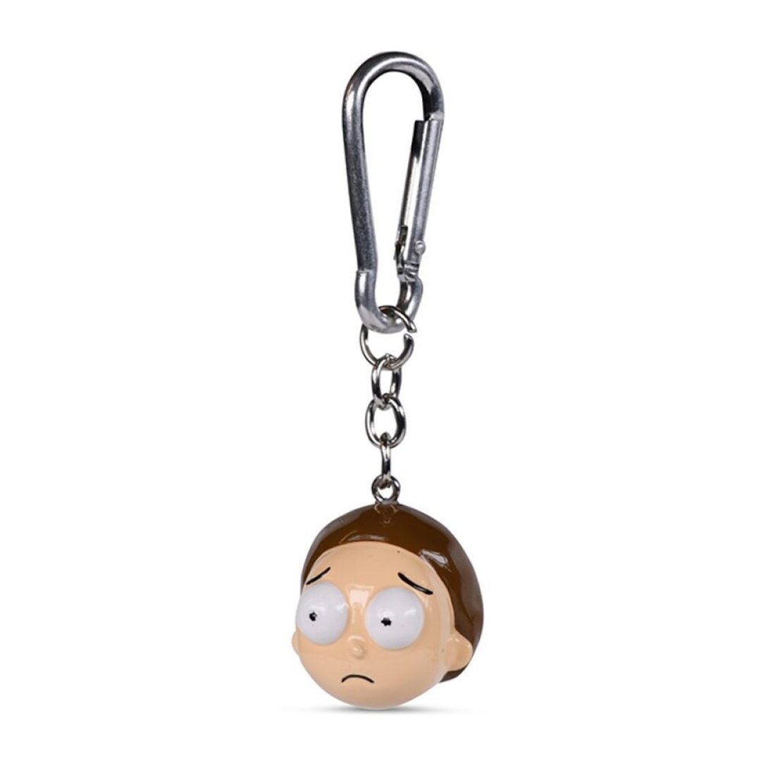 【瑞克和莫蒂】莫蒂3D钥匙圈 / Rick and Morty - 钥匙链/钥匙包 - 塑料 咖啡色