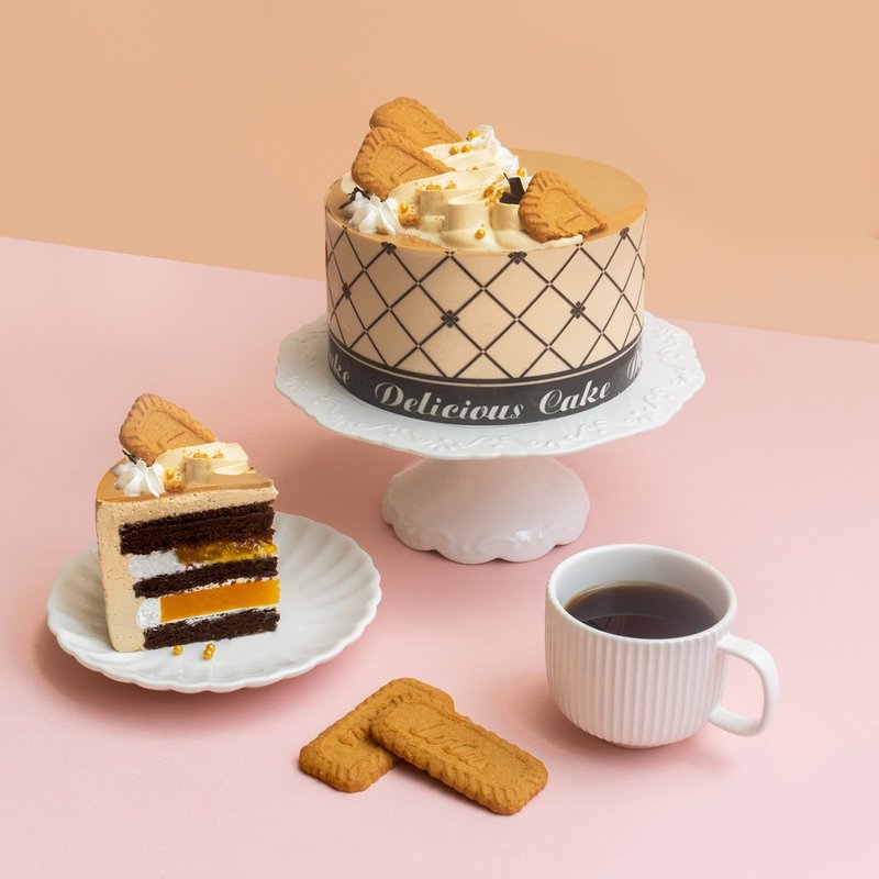 橙恋伯爵 6-8寸【生日蛋糕/伯爵慕斯/巧克力/橙香桔子/香橙库利】 - 蛋糕/甜点 - 新鲜食材 咖啡色