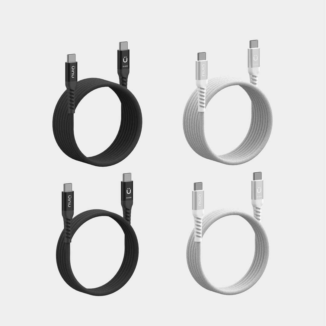 【UNIU】USB-C Cable 60W MagFlex 磁吸随卷充电线 - 充电宝/传输线 - 其他材质 