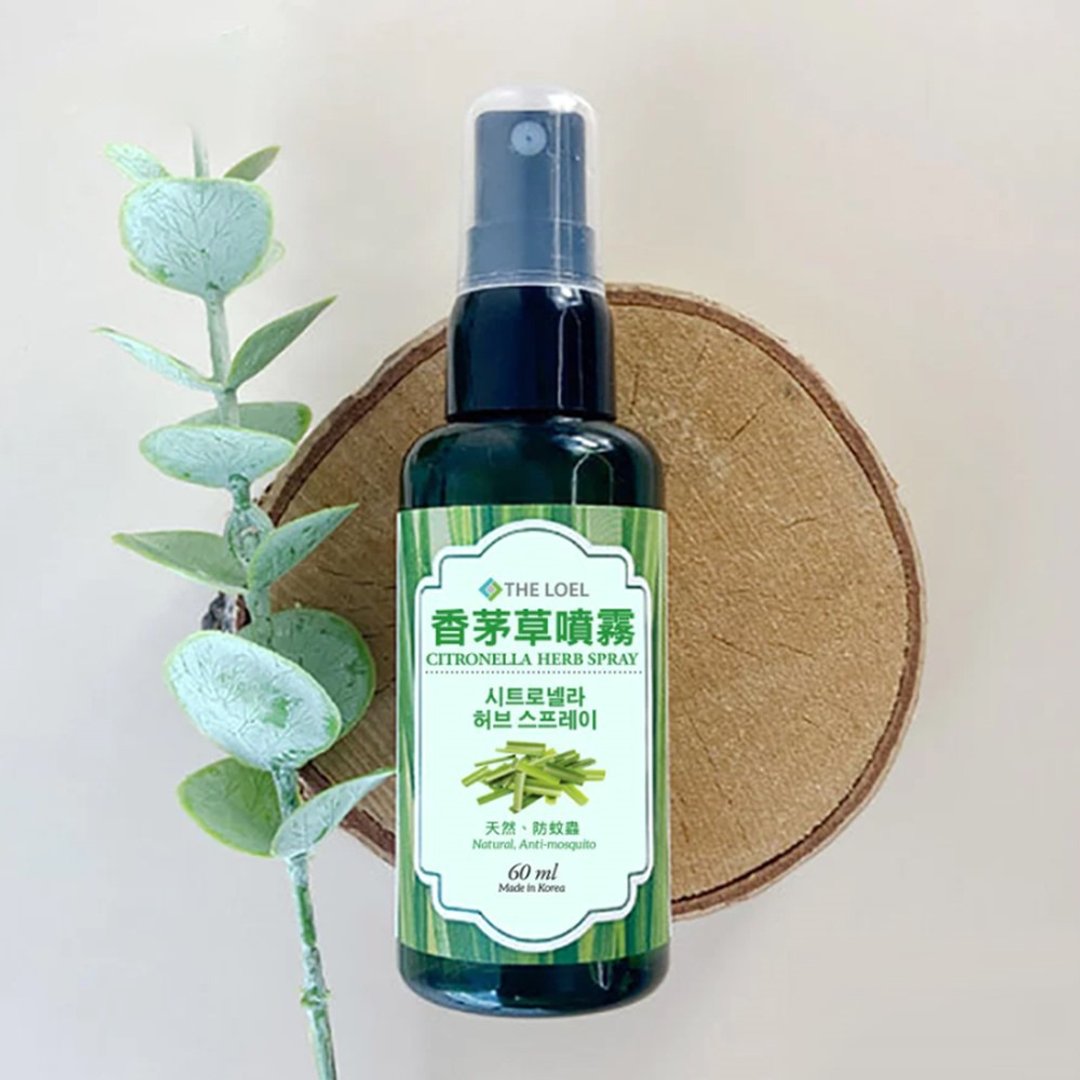 THE LOEL 香茅草喷雾 60ml (防蚊虫、床虱) - 防蚊用品 - 其他材质 绿色
