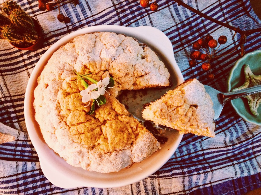 酥波萝苹果塔 - 咸派/甜派 - 新鲜食材 金色