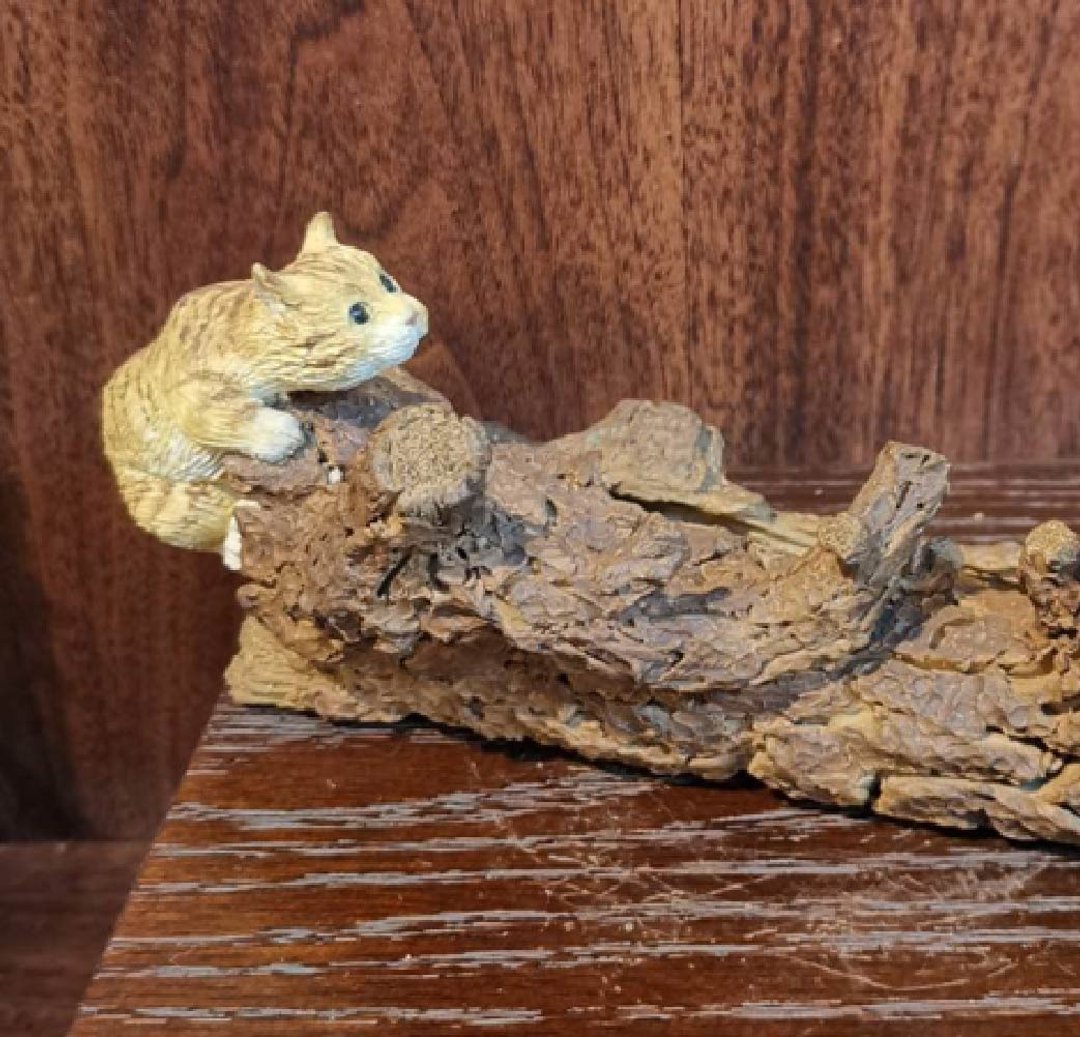 【纯手工陶瓷】猫咪倒流香名片座 - 摆饰 - 陶 
