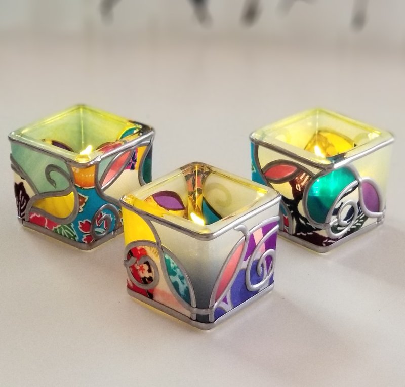 LED Candle set of 3 　Ryukyu modern - 灯具/灯饰 - 玻璃 多色