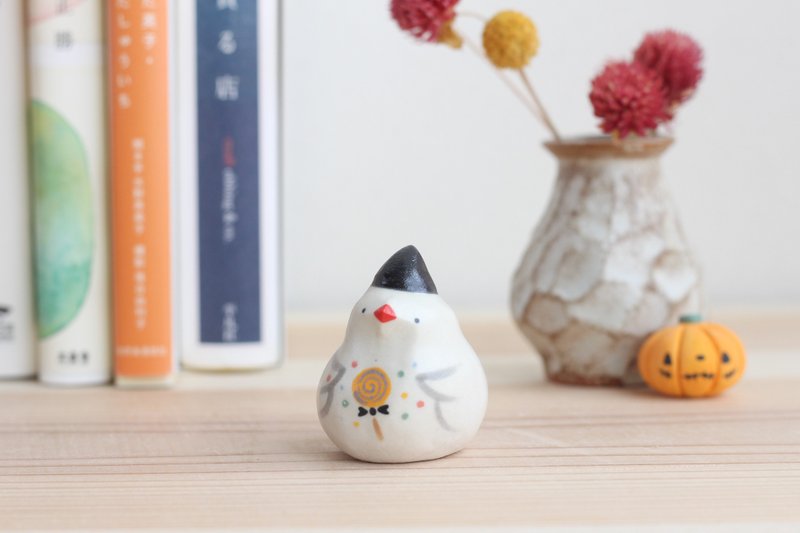 万圣节鸟棒棒糖 - 摆饰 - 陶 多色