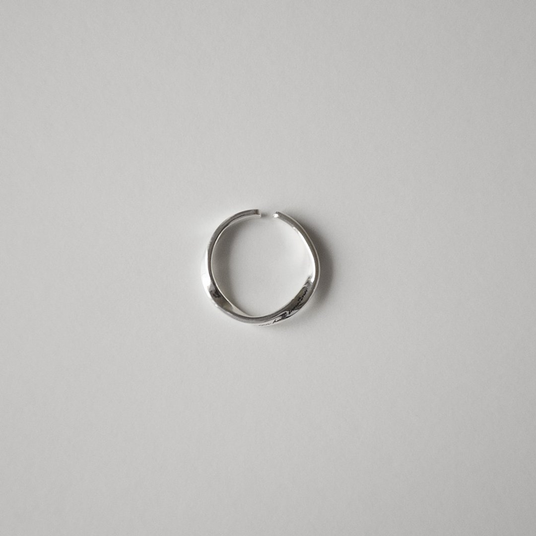 Zhu.handcrafted__时光隧道__手工制作/纯银/订制礼物/刻字 - 戒指 - 纯银 