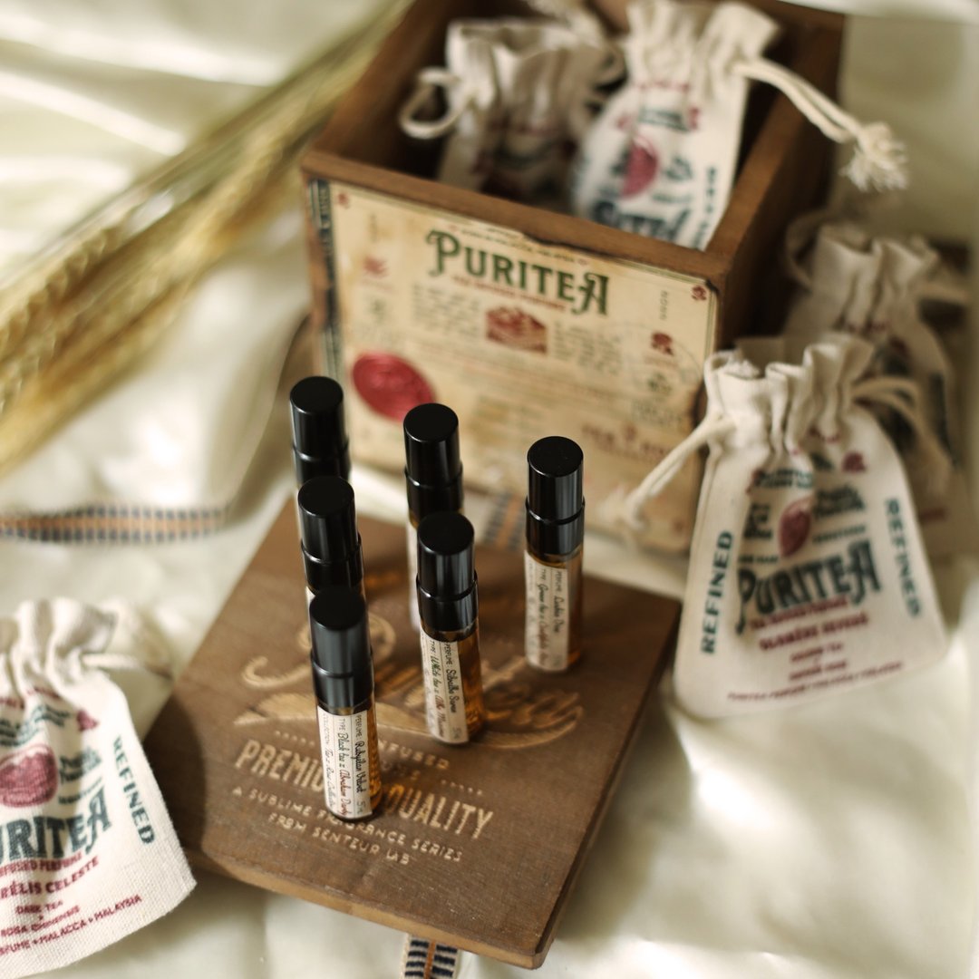 Senteur Lab-Tea & Rose Discovery Set 瑰茗探索礼盒 -5mlx6 - 香水/香膏 - 浓缩/萃取物 