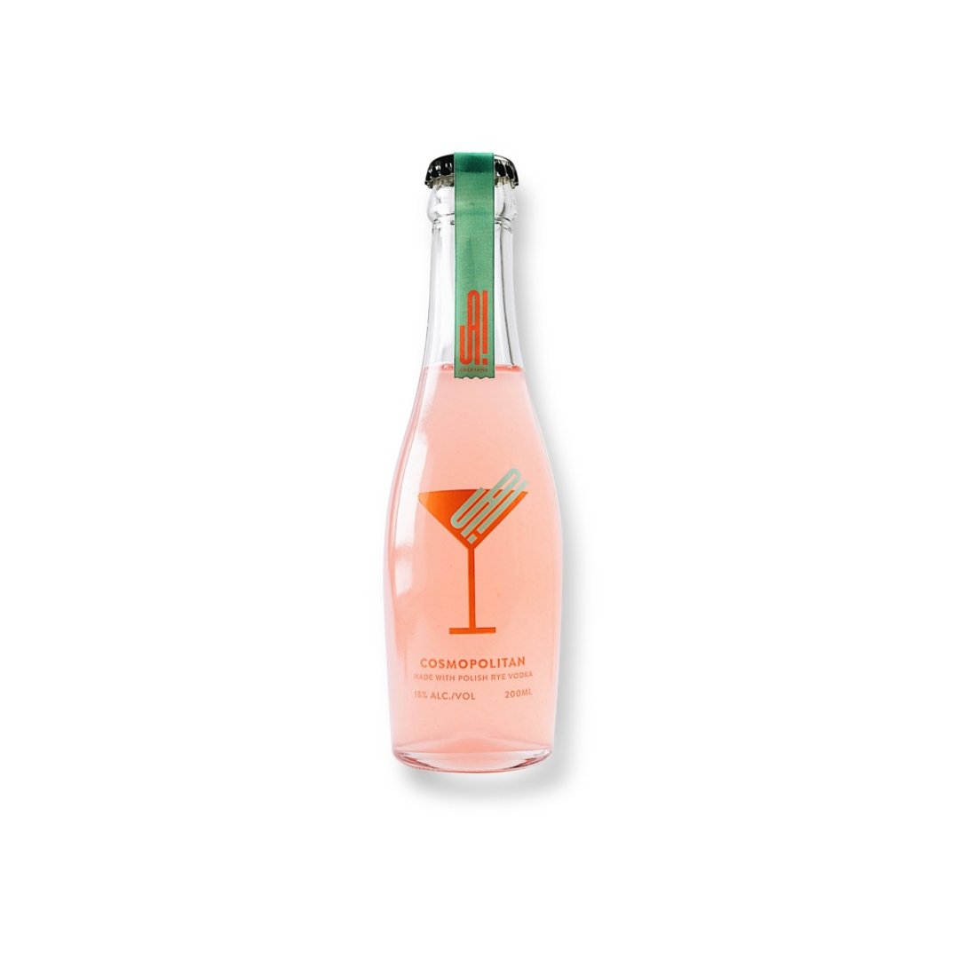 JA! Cocktails Cosmopolitan 四支装 - 酒类 - 玻璃 粉红色