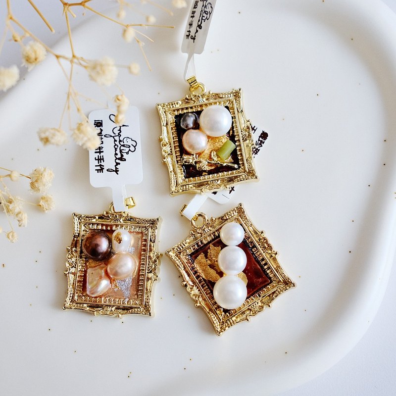 Amelia Jewelry丨梦中的婚礼丨天然淡水珍珠原创设计手链 - 手链/手环 - 珍珠 白色