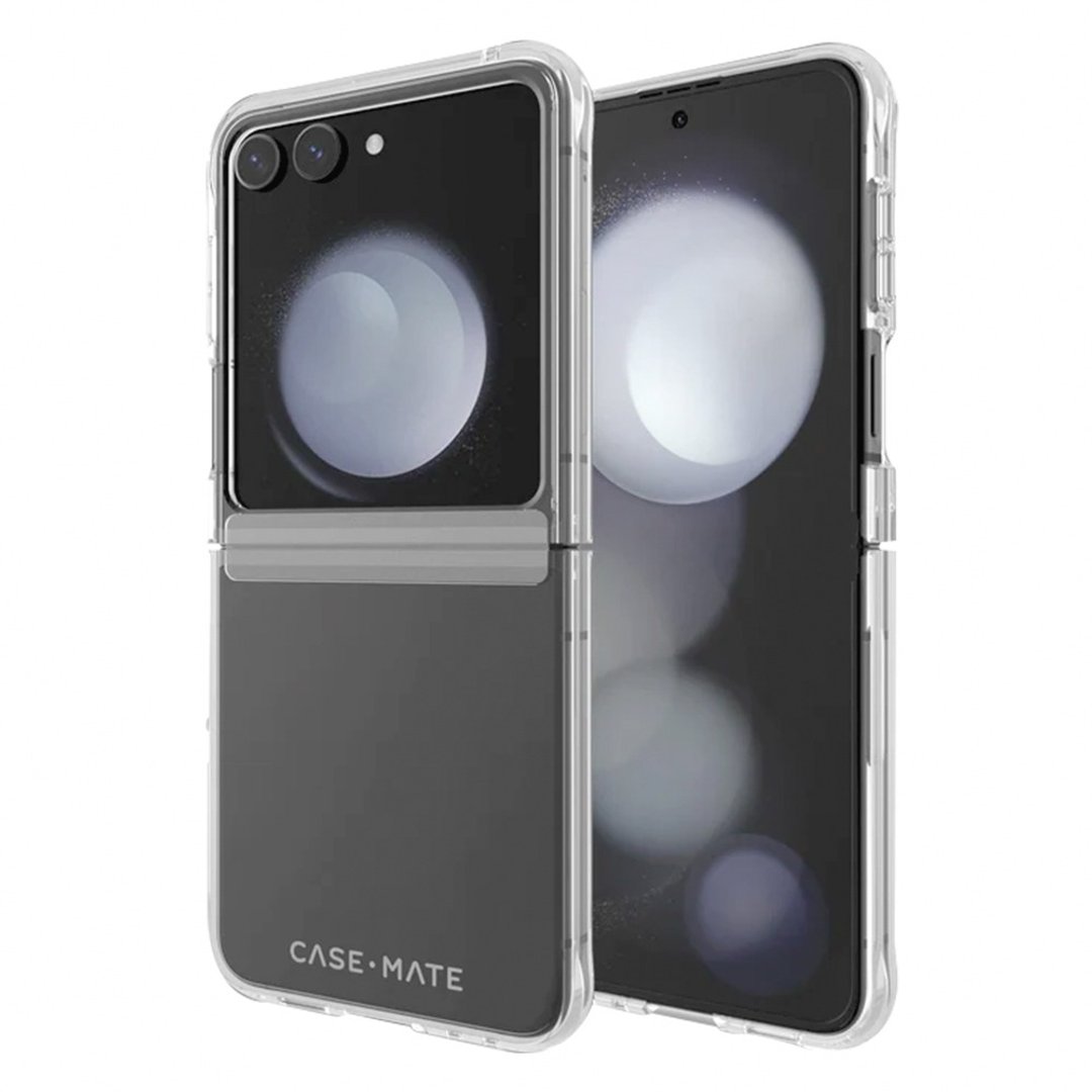 美国 CASE MATE 三星 Z Flip5 Tough Clear 强悍防摔保护壳 - 透 - 手机壳/手机套 - 塑料 