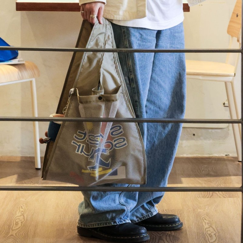 Sweet & Sour | 费豊曼折叠购物袋 / 卡其 - 城市 - 钥匙链/钥匙包 - 其他人造纤维 卡其色