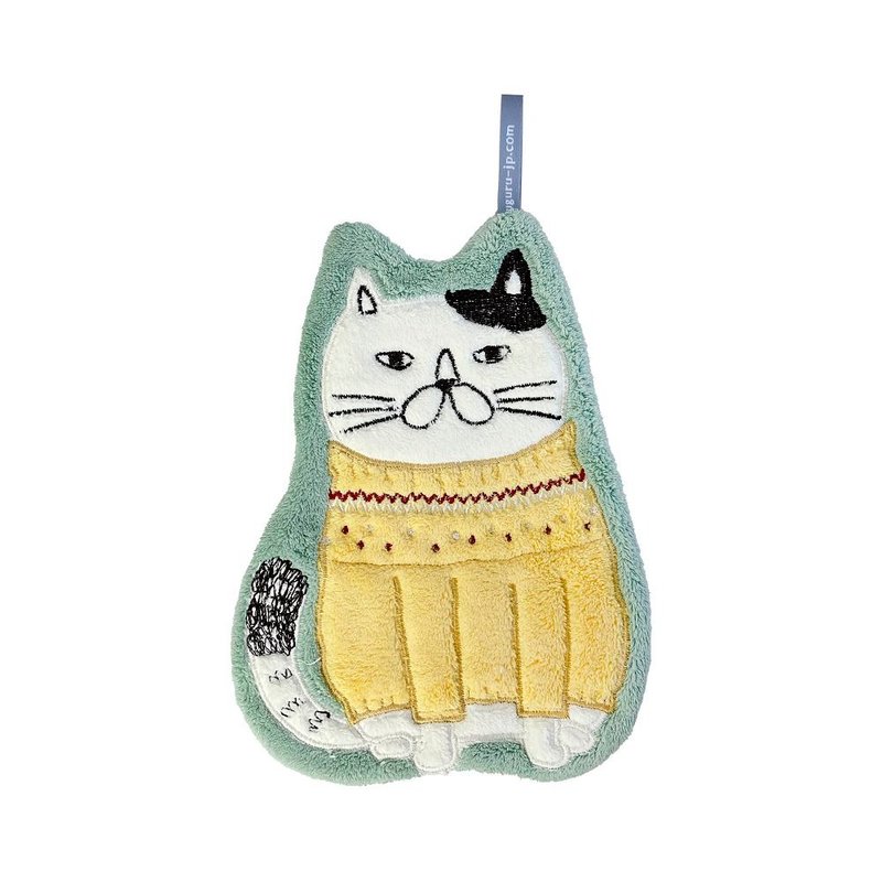 Kusuguru Japan 擦手巾 可挂式 模切造型速干吸水擦手巾 -浅绿色 - 其他 - 聚酯纤维 绿色