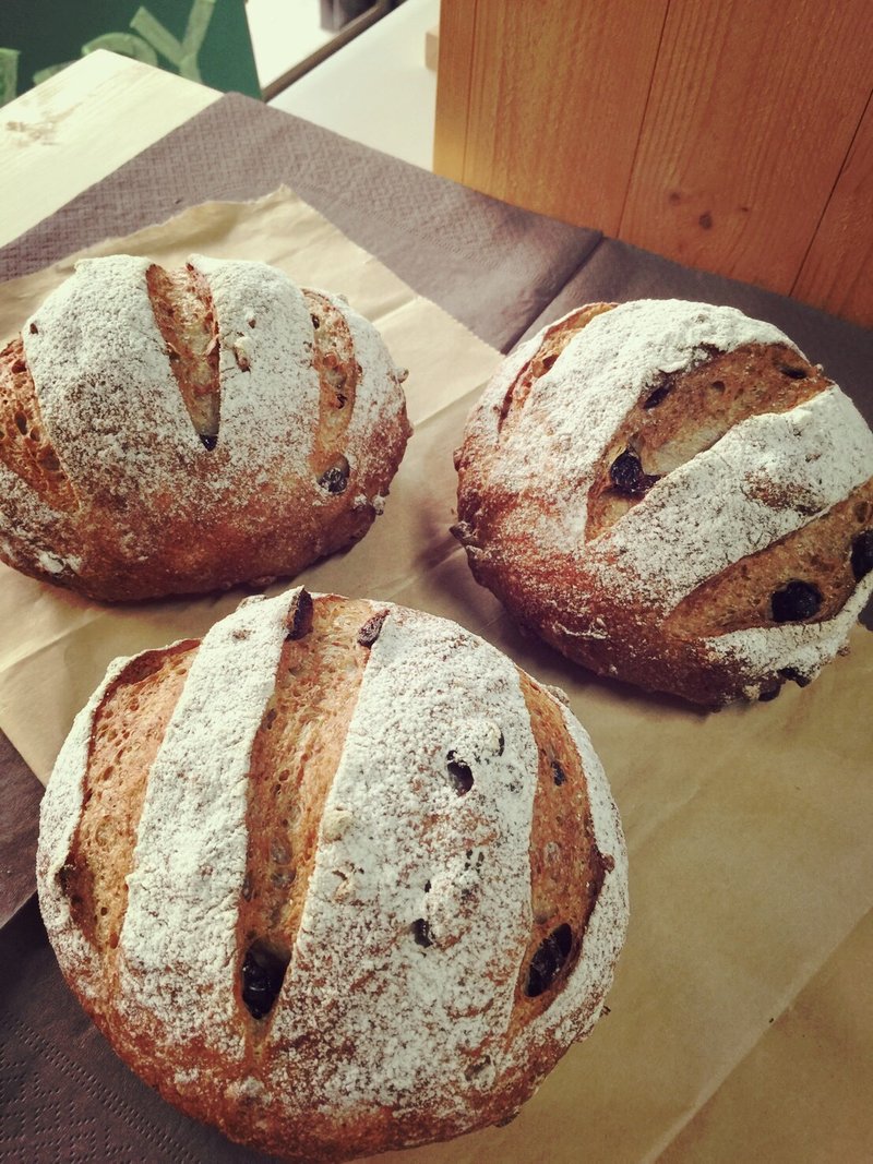 手感欧式面包 法式乡村 (一组四颗入) - 面包/吐司 - 新鲜食材 咖啡色