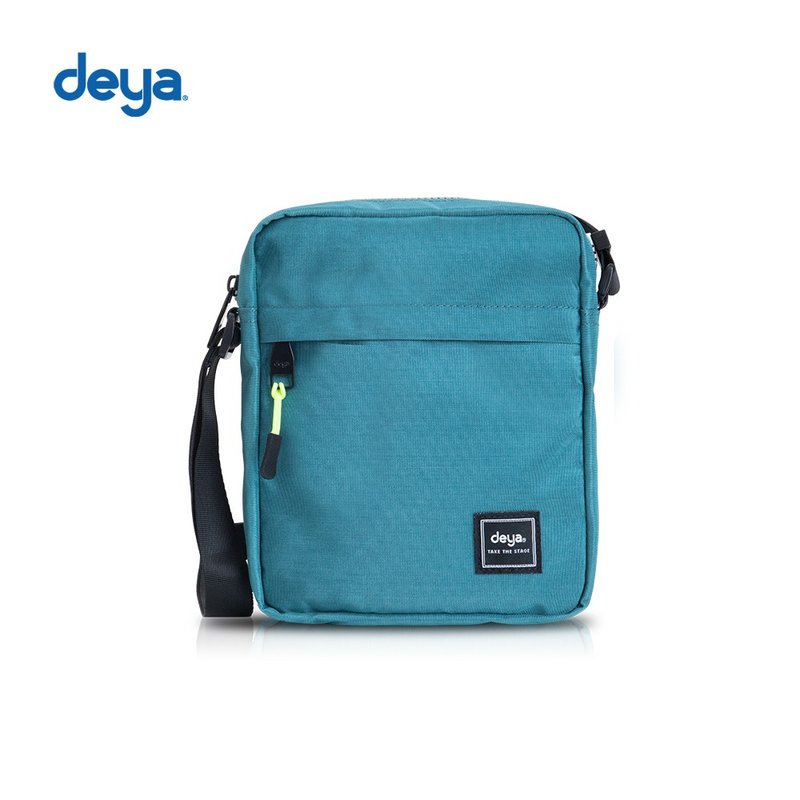 deya Simple极简抗菌方包-湖水绿 - 侧背包/斜挎包 - 聚酯纤维 绿色