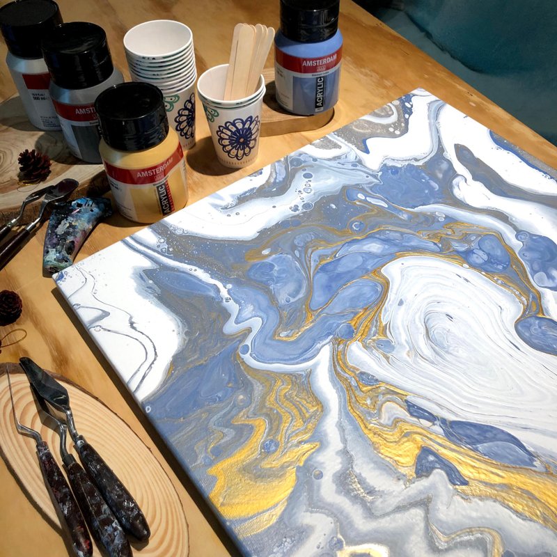 12月份流动画常态课、体验活动、手作课程 - 插画/绘画/写字 - 颜料 