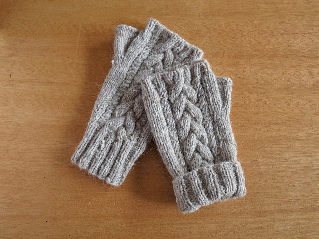 Roughly Tweed's Alan Hand Warmer · Glege - 手套 - 环保材料 银色