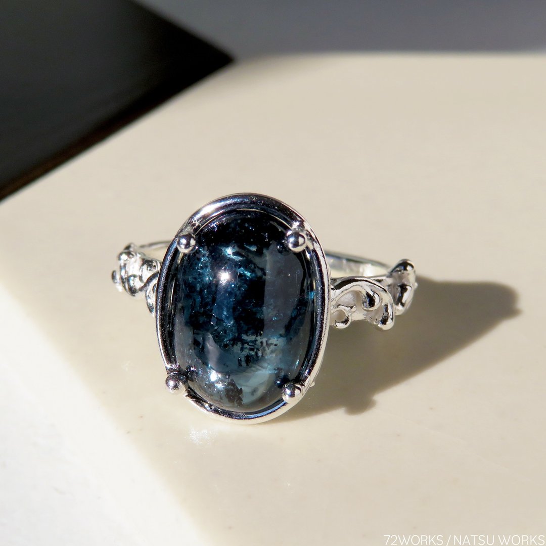 Kyanite Ring - 戒指 - 宝石 蓝色
