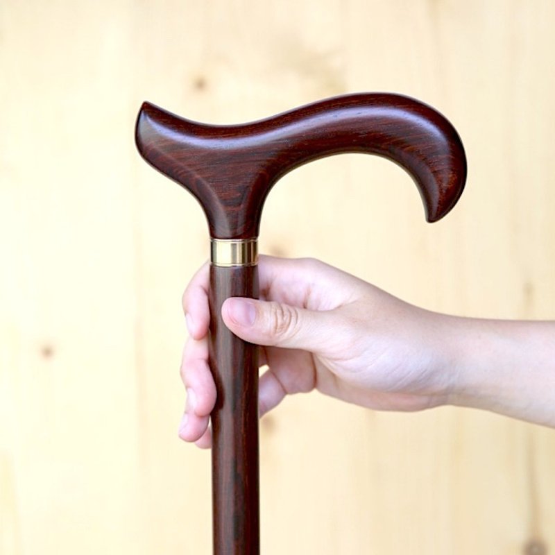 顶级品味* Kingwood紫檀木绅士手杖 (男女适用) - 其他 - 木头 