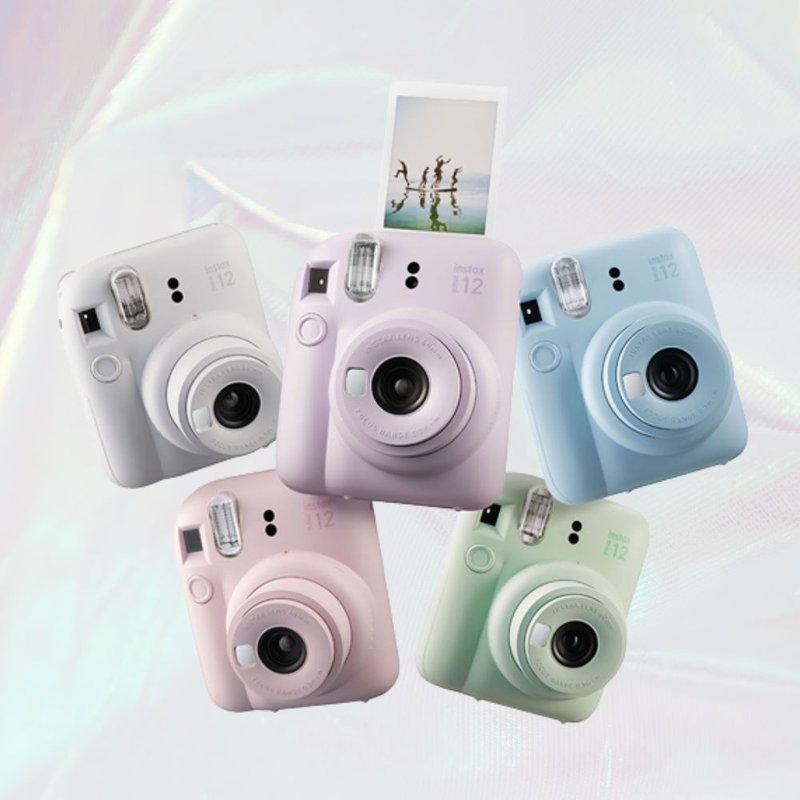 【Fujifilm 富士】 instax mini 12 富士拍立得相机+白底底片20入 - 相机 - 其他材质 多色